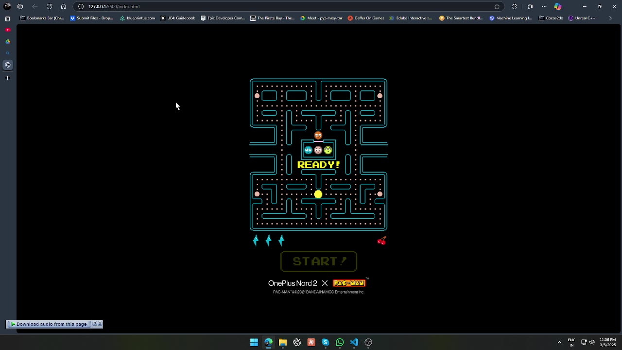 Pac-Man mobile build